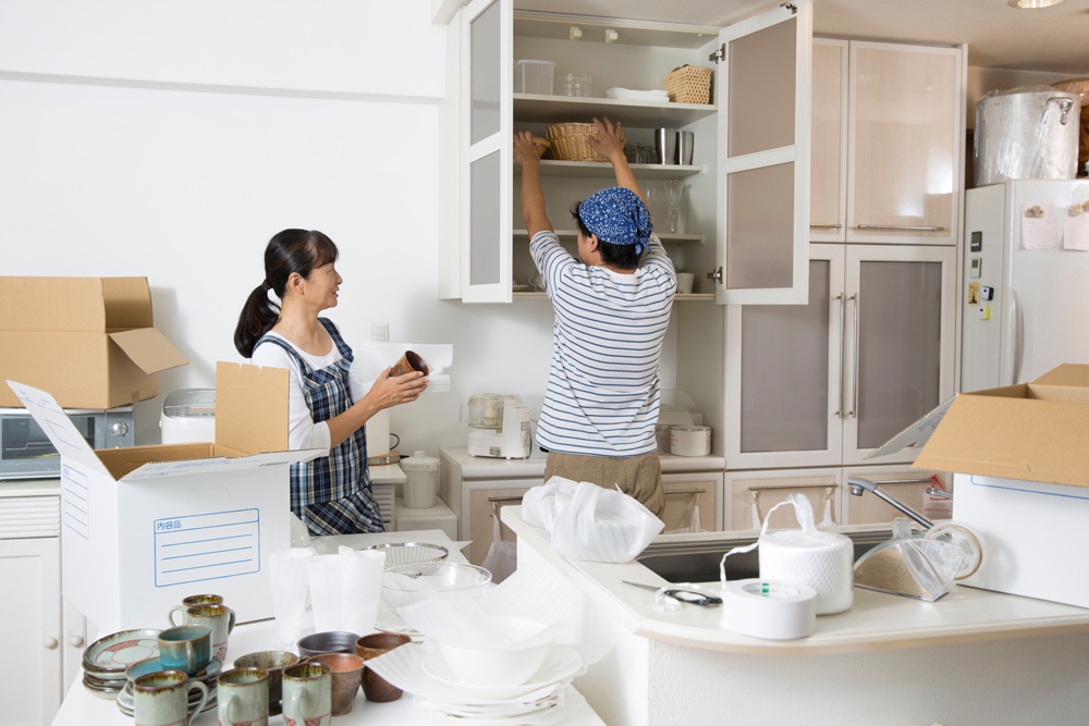 荷物整理のイメージ